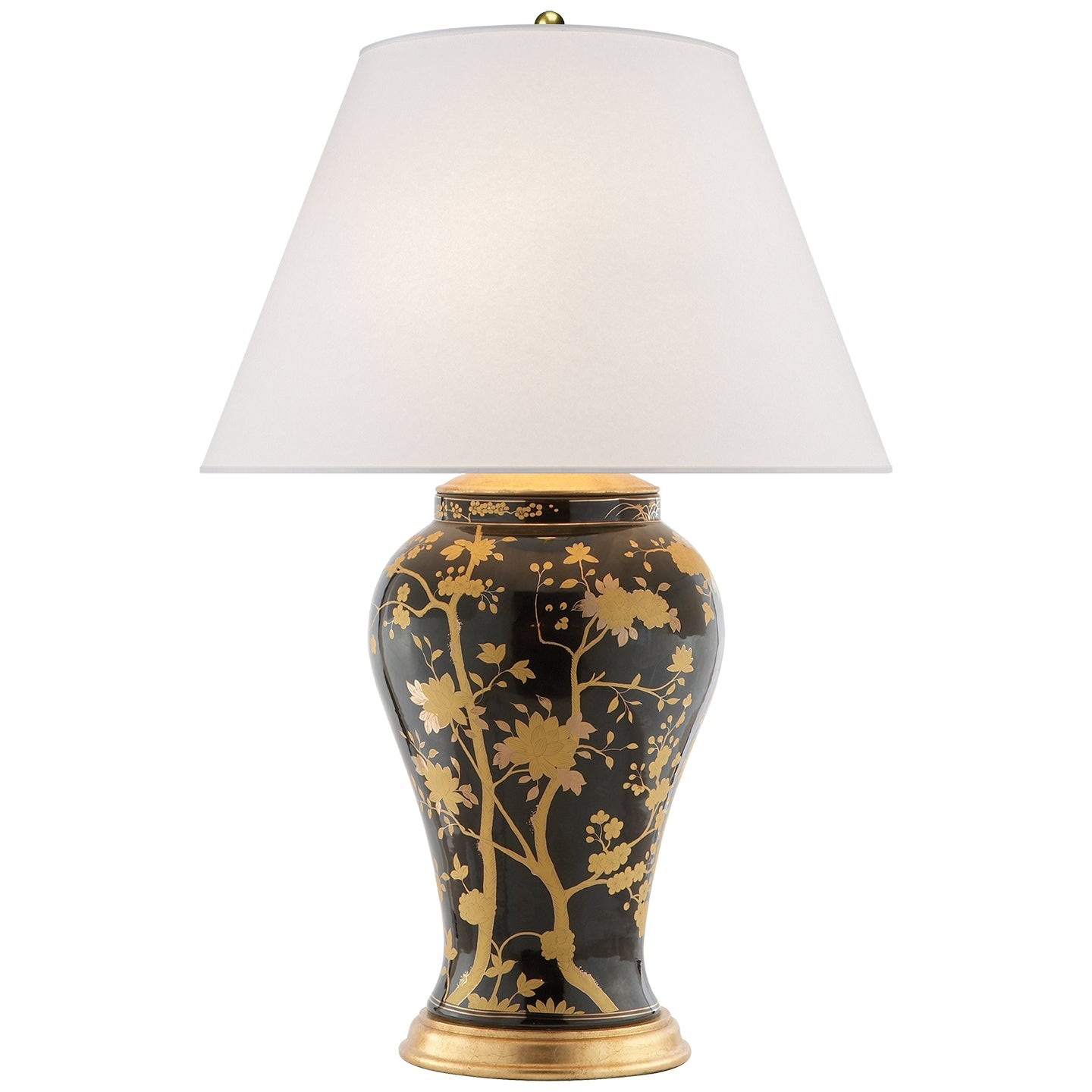 Product photo of the Gable One Light Table Lamp in Black and Gold ( SKU# RL15032BKP )