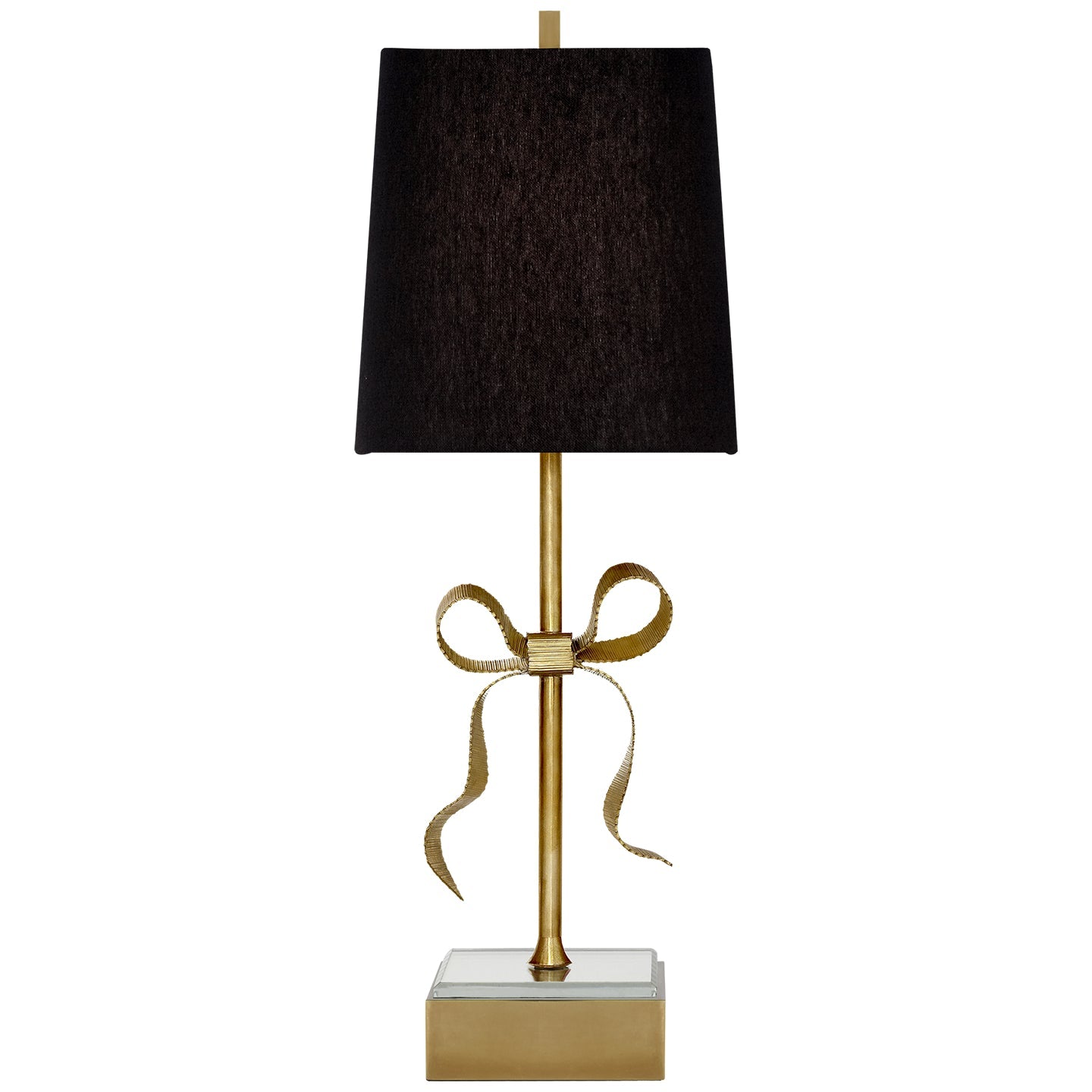 Product photo of the Ellery One Light Table Lamp in Soft Brass ( SKU# KS 3111SB-BL )