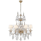 Product photo of the Alexandra Eight Light Chandelier in Clear Glass ( SKU# RL 5262CG-L )