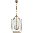 Product photo of the Beatrice Four Light Lantern in Gilded Iron ( SKU# RL 5742GI-RG )