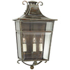 Product photo of the Carrington Three Light Wall Sconce in Weathered Verdigris ( SKU# RL 2733WVG-CG )