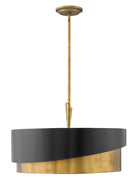 Product photo of the Gigi LED Chandelier in Heritage Brass ( SKU# FR34315HBR )