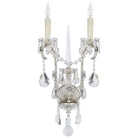 Product photo of the Alessandra Two Light Wall Sconce in Antique Silver Leaf ( SKU# RL 2280ASL-CG )