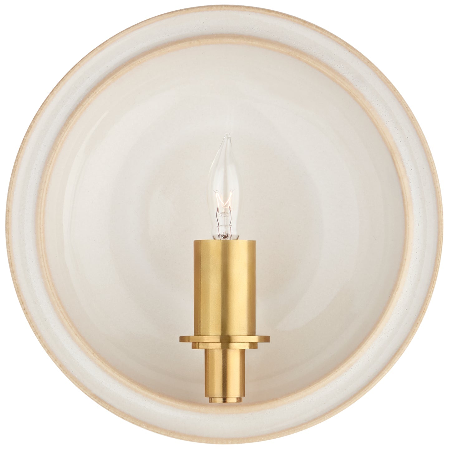 Product photo of the Leeds One Light Wall Sconce in Ivory ( SKU# CS 2605IVO )