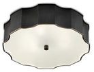 Product photo of the Wexford LED Flush Mount in Oil Rubbed Bronze/White ( SKU# 9999-0046 )