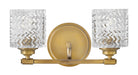 Product photo of the Elle LED Vanity in Heritage Brass ( SKU# 5042HB )
