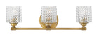 Product photo of the Elle LED Vanity in Heritage Brass ( SKU# 5043HB )