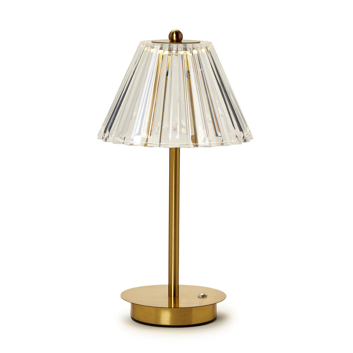 Acrylic Shade LED Cordless Table Lamp