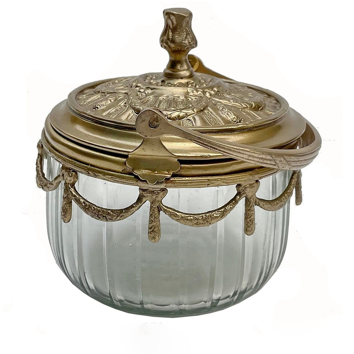 Basket Handle Vanity Jar