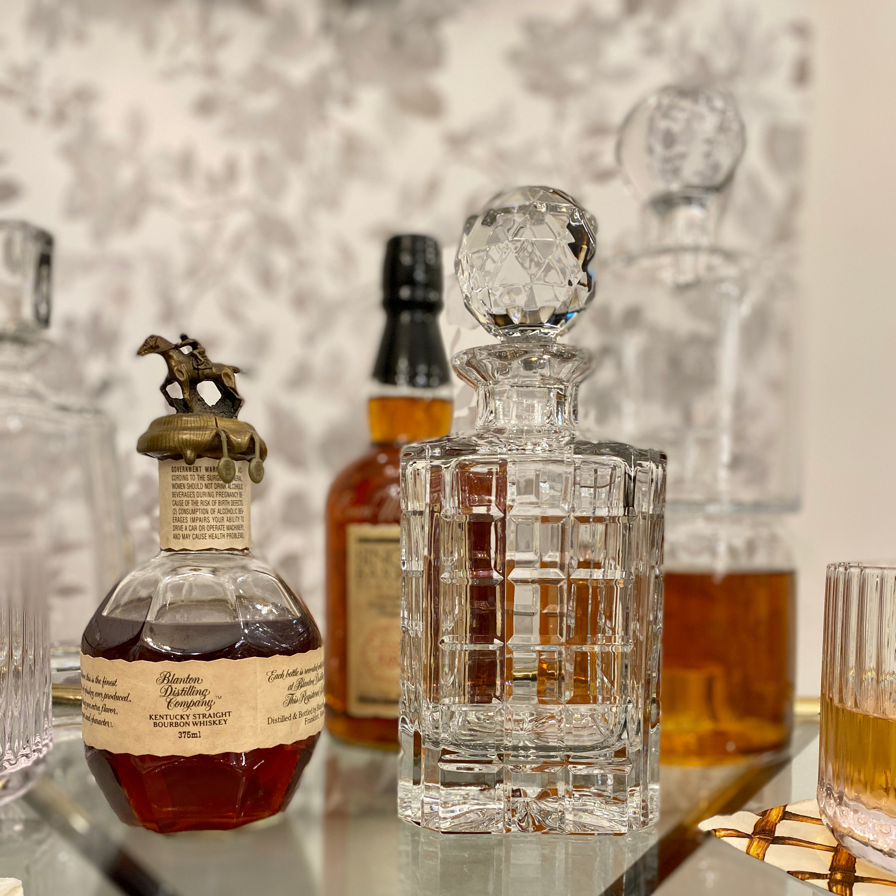 Belmont Crystal Brandy Decanter