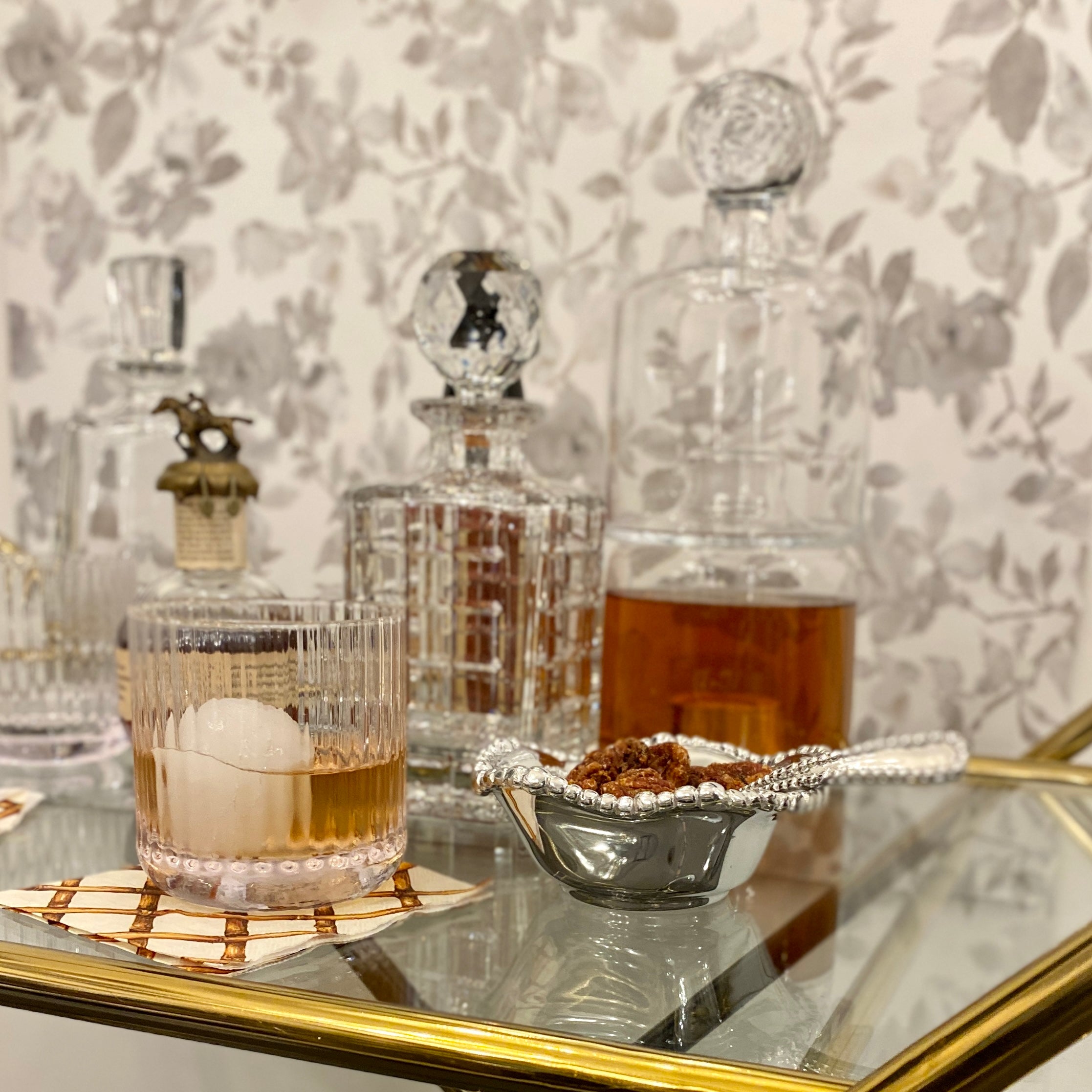 Belmont Crystal Brandy Decanter