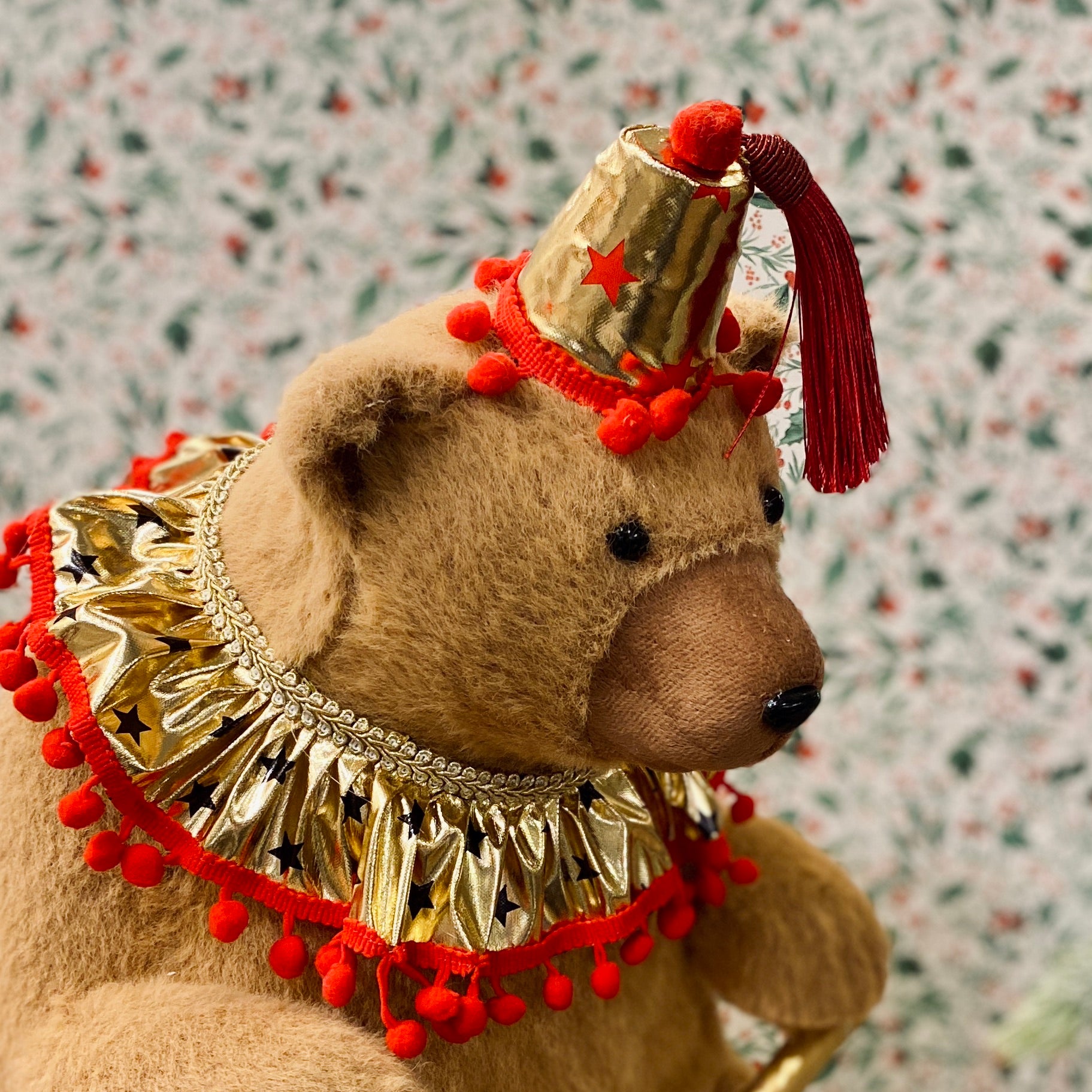 Bernie the Bear on Bike Figurine