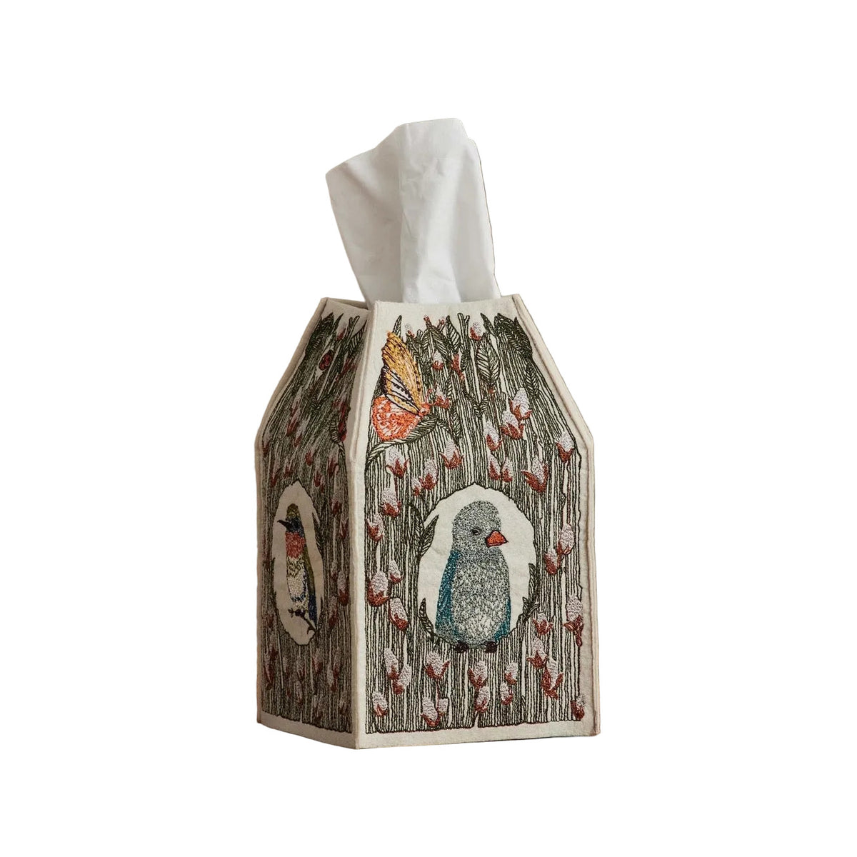 Birdhouse Tissue Box Cover