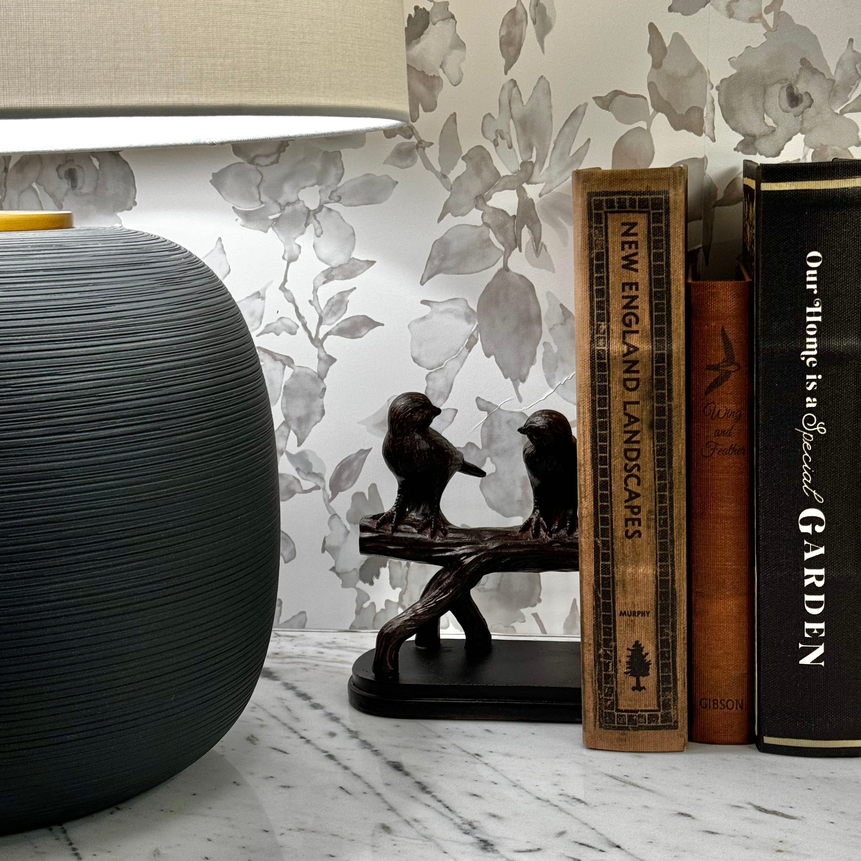 Birds on a Branch Bookends