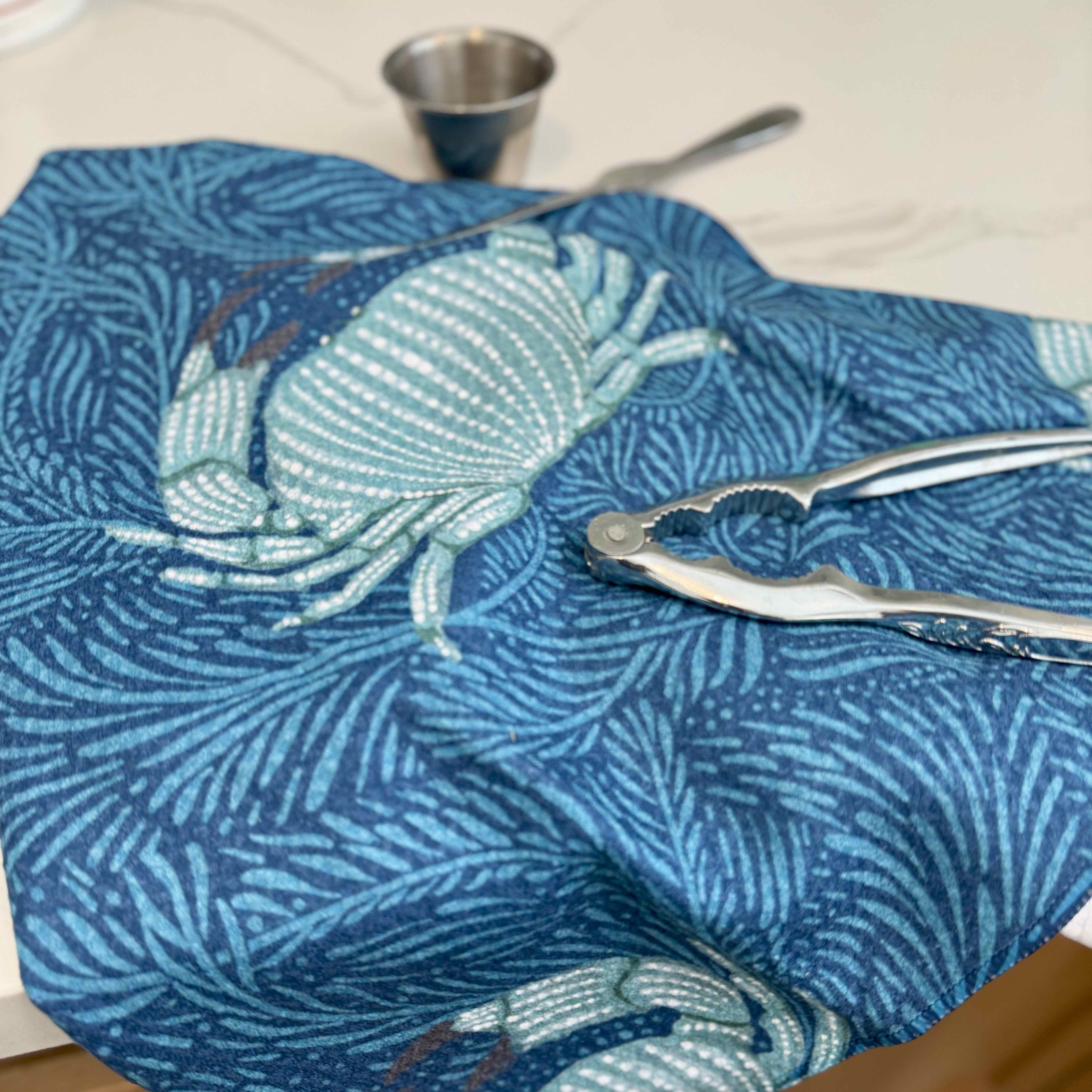 Blue Crab Kitchen Towel