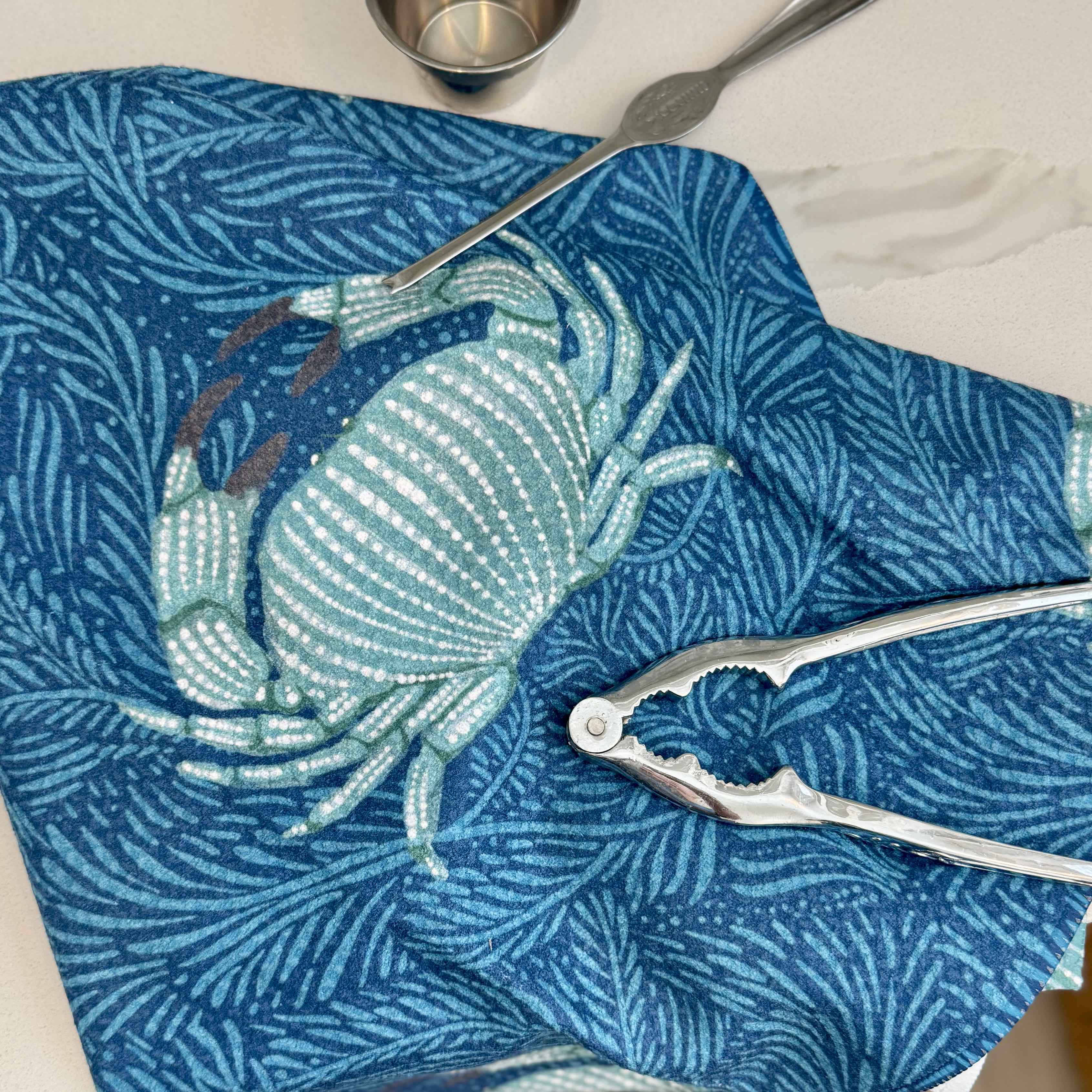 Blue Crab Kitchen Towel