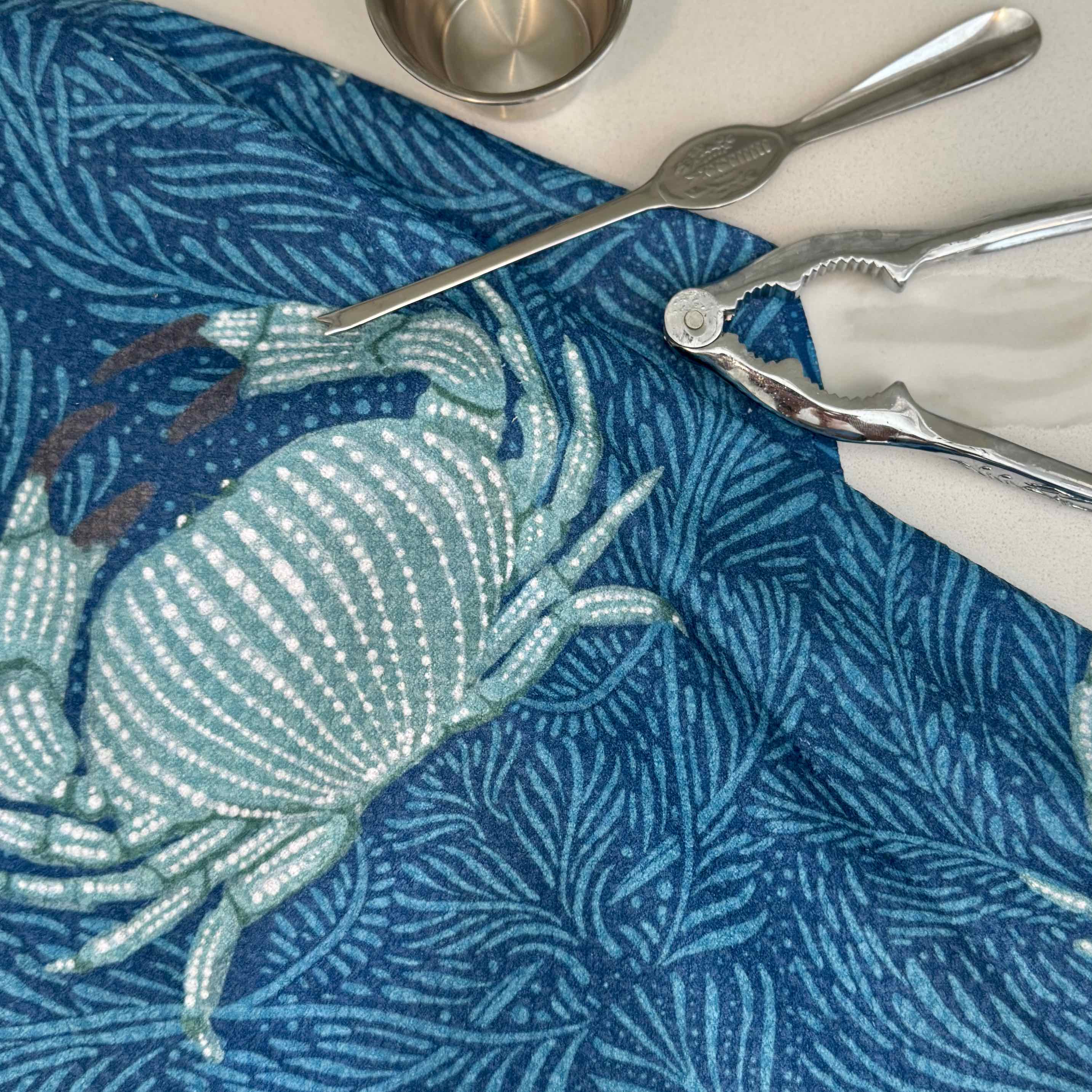 Blue Crab Kitchen Towel