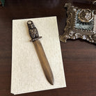 Brass Owl Letter Opener