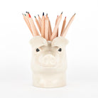 British Lop Pig Pencil Pot