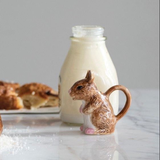 Brown Mouse Creamer