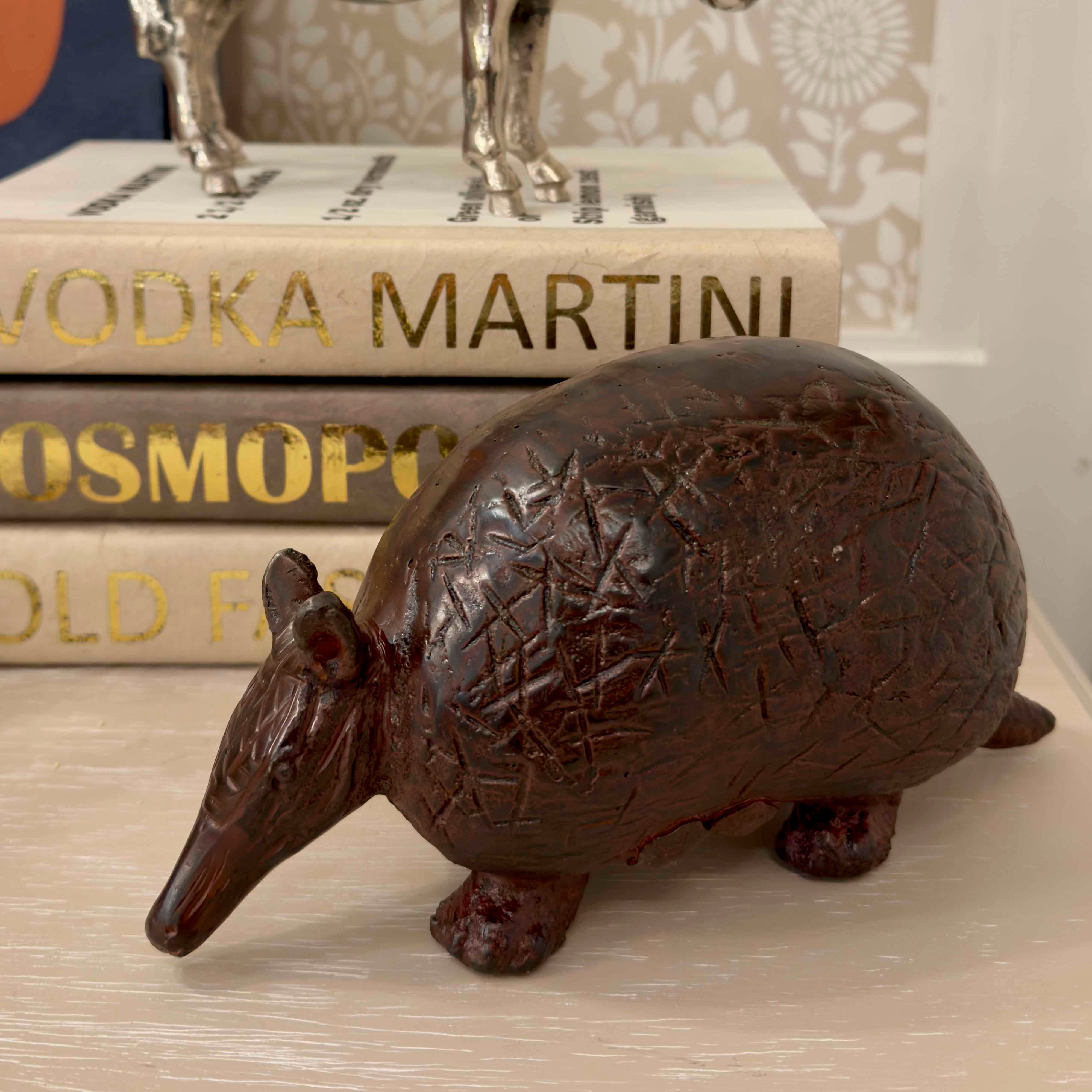 Cast Iron Armadillo