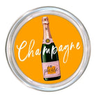 Champagne Please Coaster - Orange