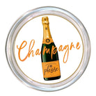 Champagne Please Coaster - White