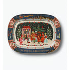 Christmas Carols Large Porcelain Serving Tray