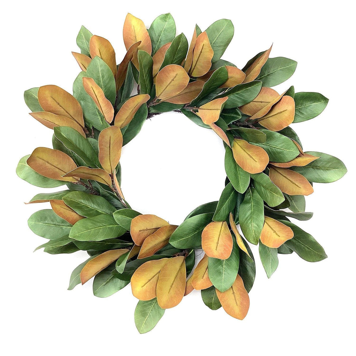 Classic Faux Magnolia Wreath