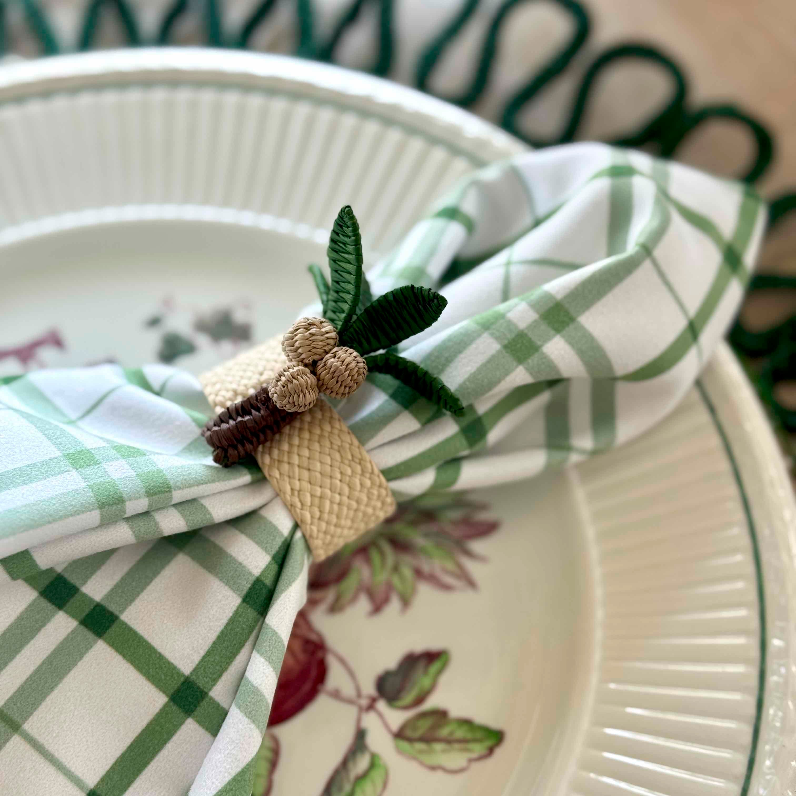 Coconut Palm Napkin Ring