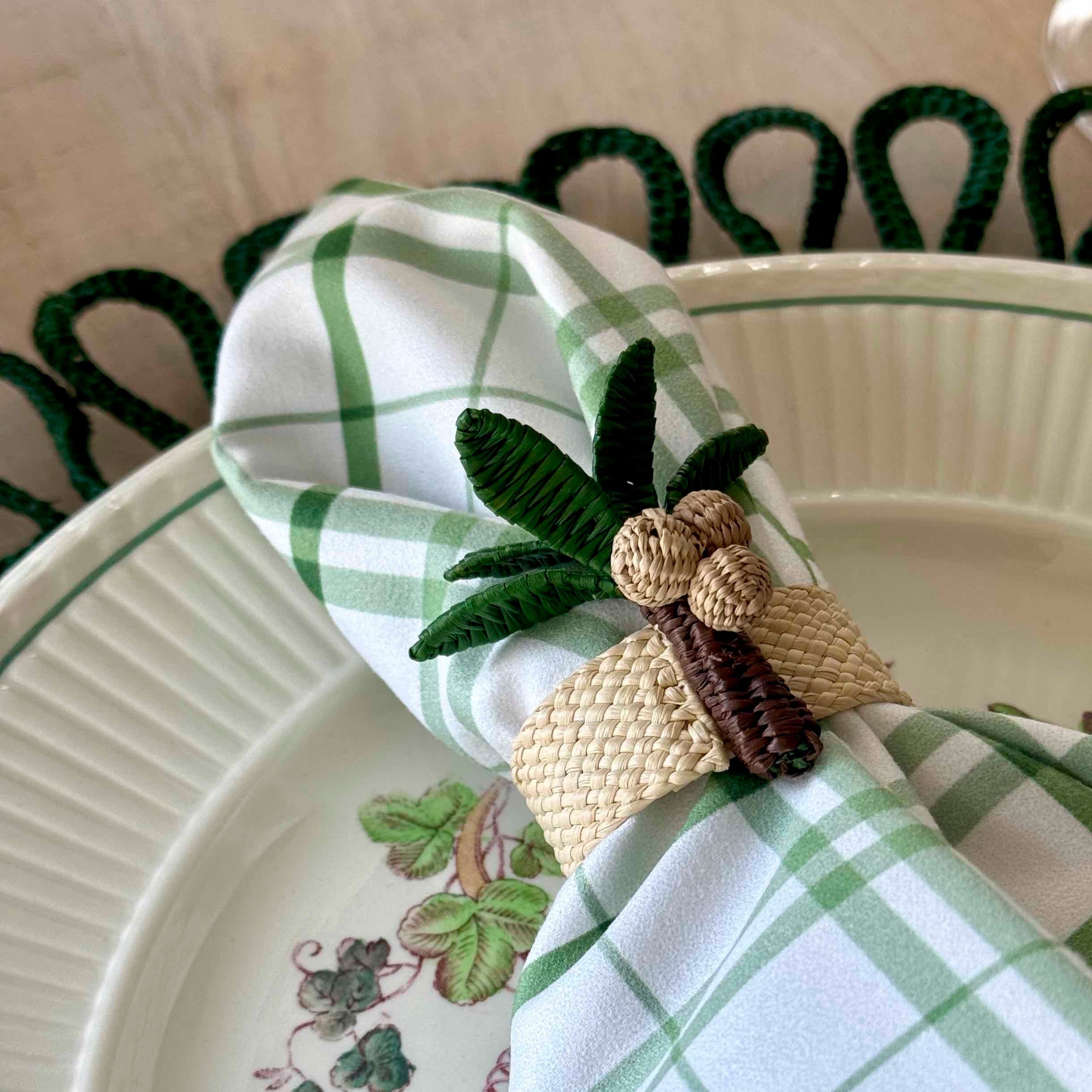 Coconut Palm Napkin Ring