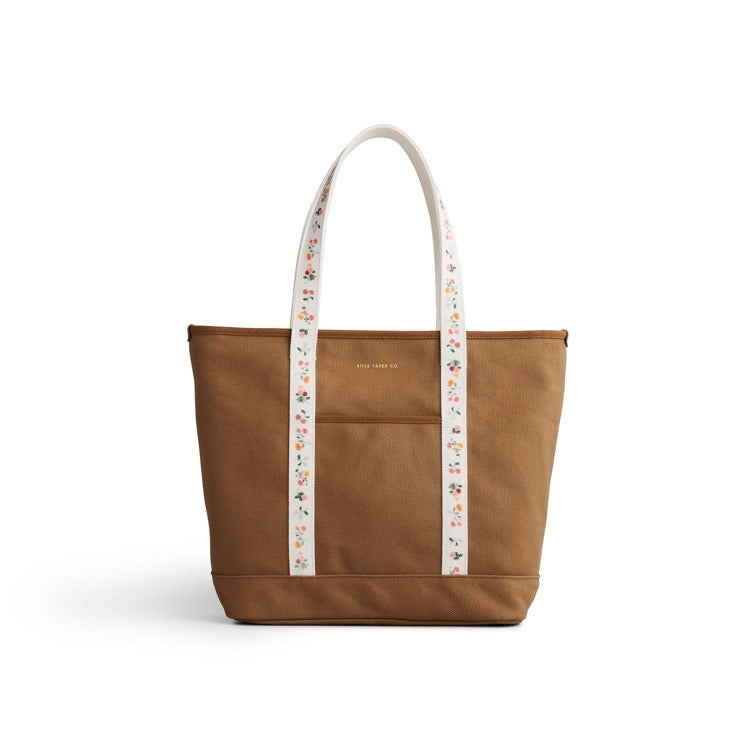 Ditsy Dahlia Canvas Bag