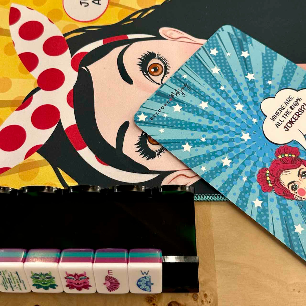 Double the Fun Pop Divas Mahjong Mat