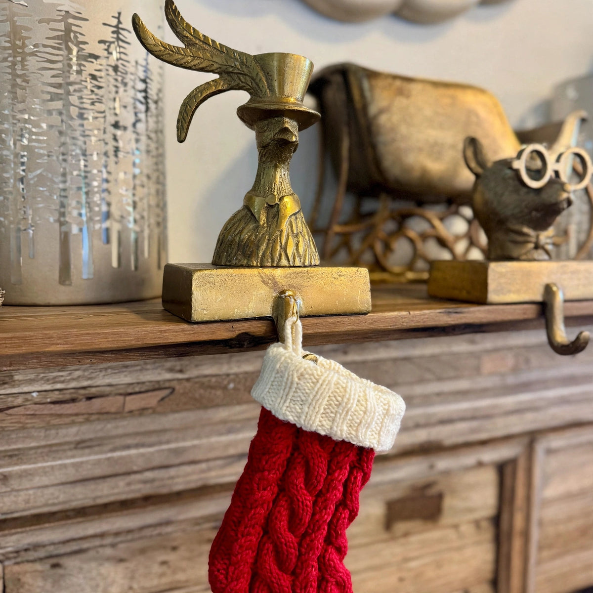 Emerson the Pheasant Stocking Holder