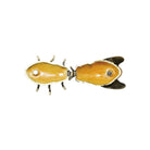Wooden ant figure on a white background