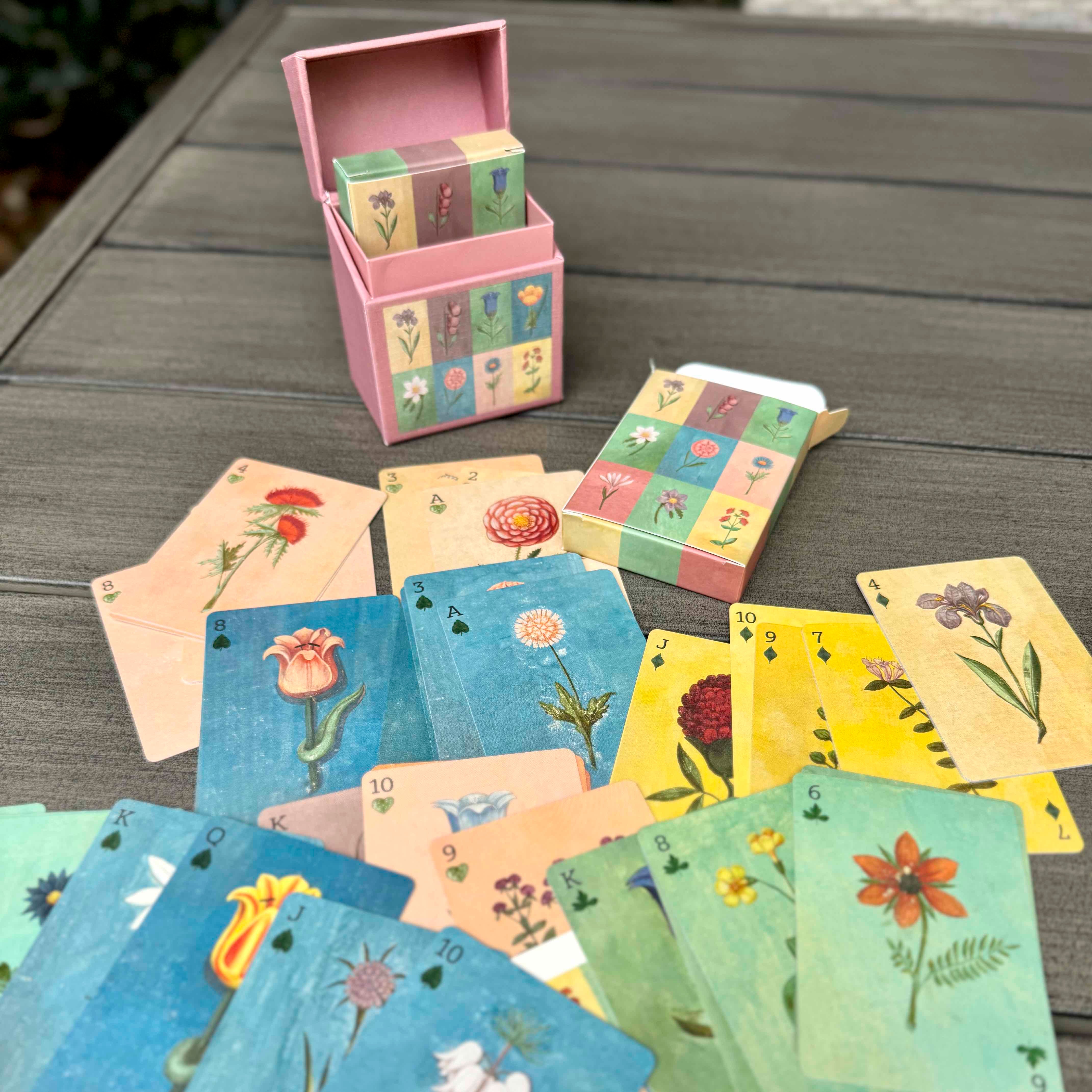 Festival of Flowers Playing Cards