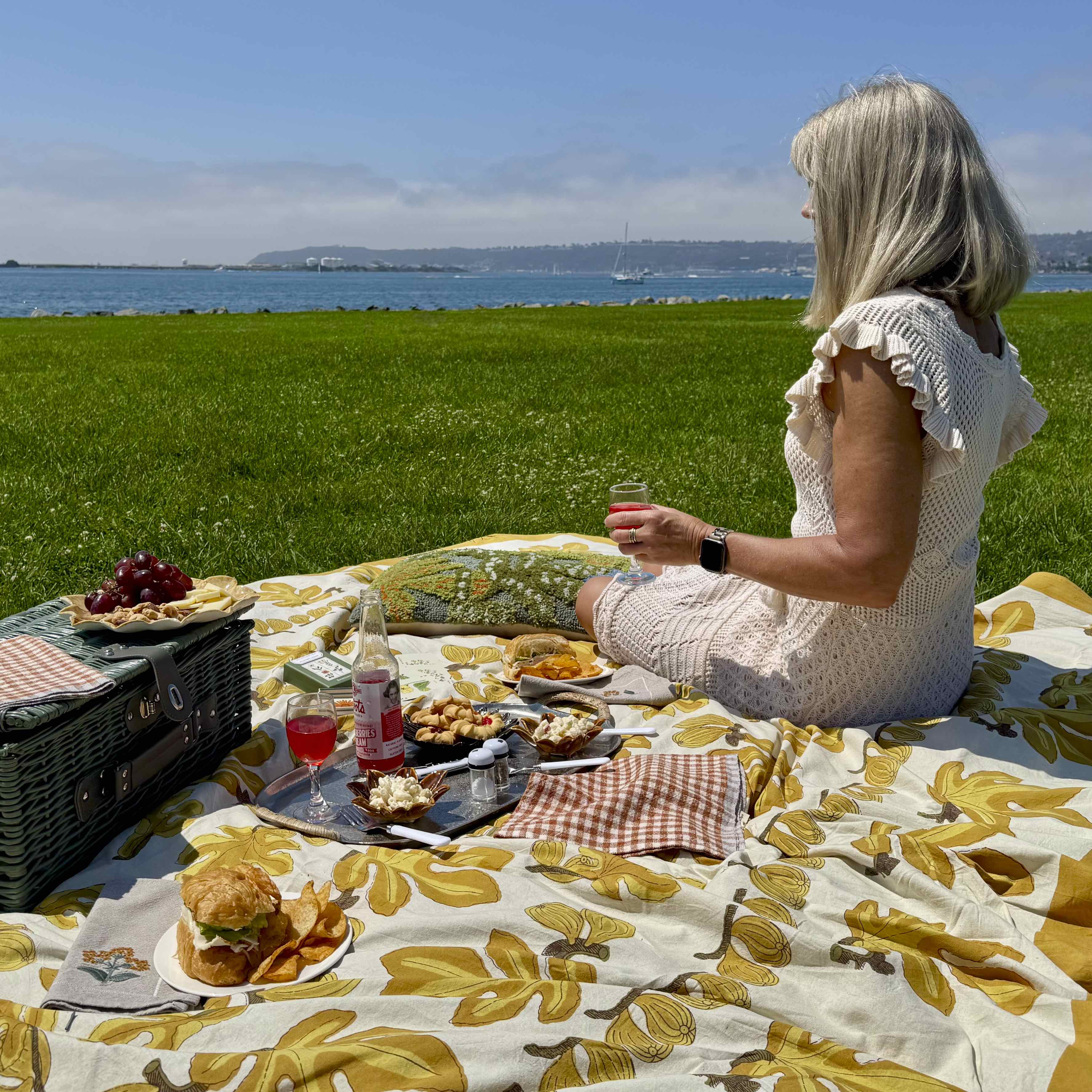 Fig Citrine Tablecloth