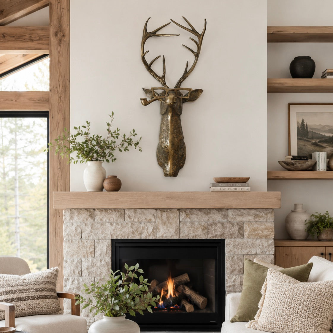 Frankie the Stag Wall Mount