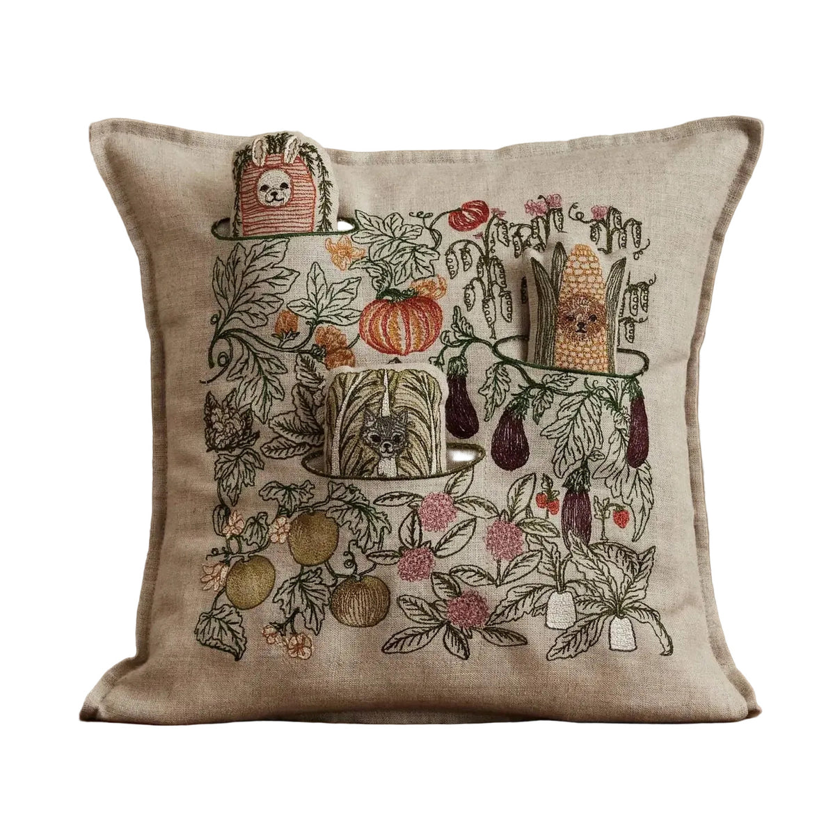 Garden Patch Pocket Pillow