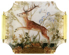 Georgian Stag Tray with Handles