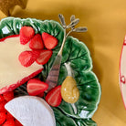 Geranium Leaf Plate with Snail