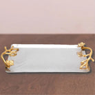 Gilded Flower Tray
