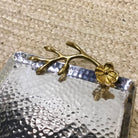 Gilded Flower Tray