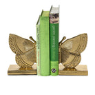 Golden Butterfly Bookends