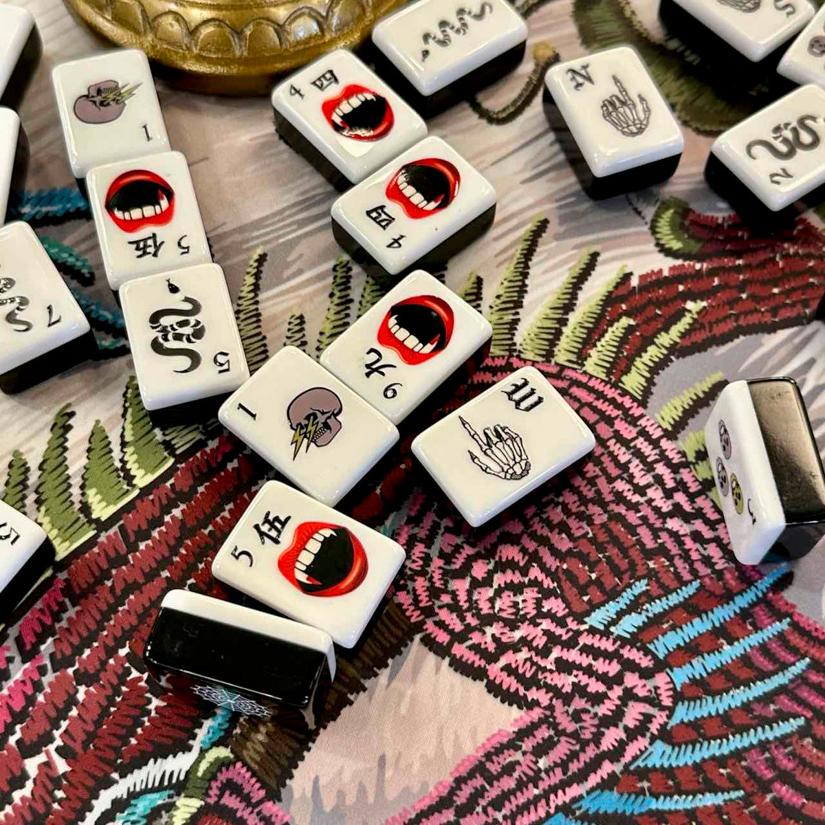 Halloween Mahjong Set