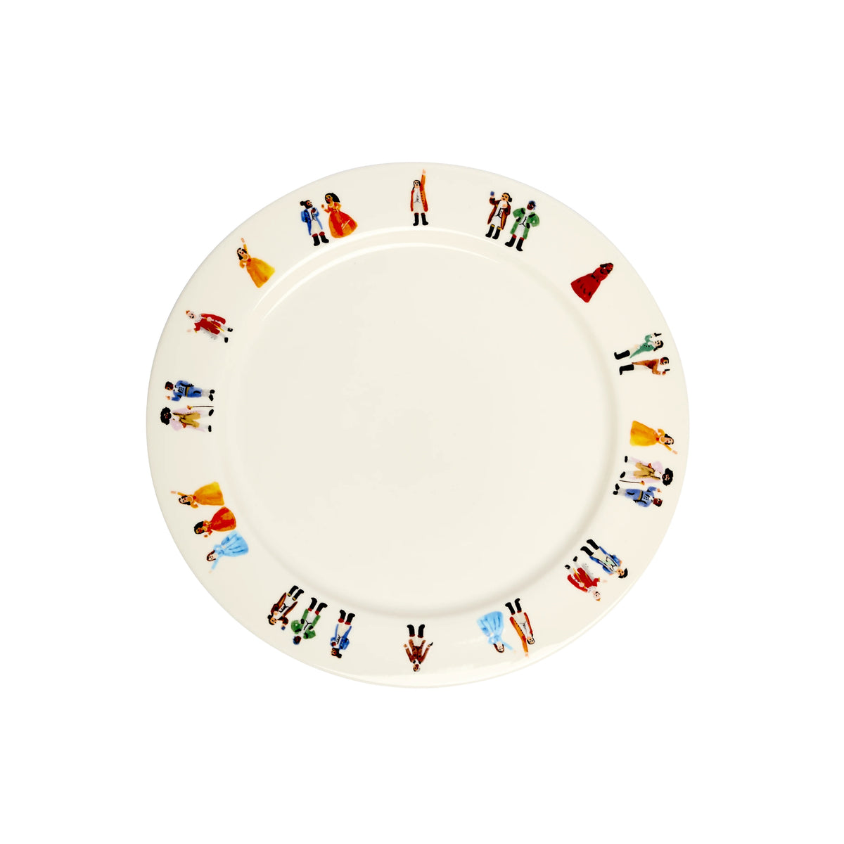 Hamilton and Main Cast Dinner Plate