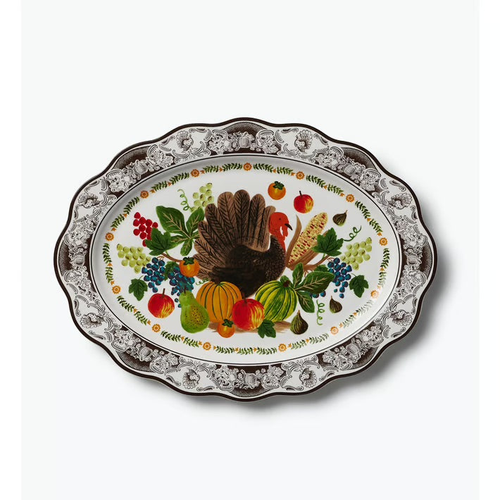 Harvest Porcelain Serving Platter