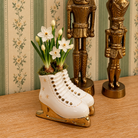 Holiday Ice Skates Planter