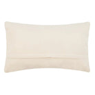 Beige rectangular pillow on a white background