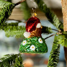 Santa Groundhog Ornament